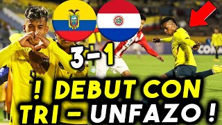 ¡RESUMEN COMPLETO! 3-1 ECUADOR VS PARAGUAY SUB 17 DEBUT HEXAGONAL SUDAMERICANO PARA LA TRI GOLES 💥