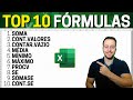 Top 10 Funções mais Importantes no Excel | Exemplos Práticos Fórmulas Essenciais 🏆🥇