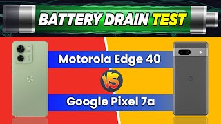 Motorola Edge 40 vs Pixel 7a: Battery Test, Display Test, Benchmarks, Performance, Gaming 🔋🪫
