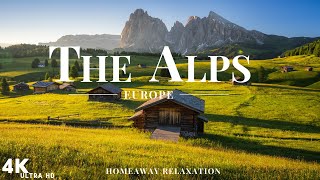 THE ALPS 4K - Relaxing Music & Beautiful Nature Videos - 4K Video Ultra HD #alps #europe #relaxing