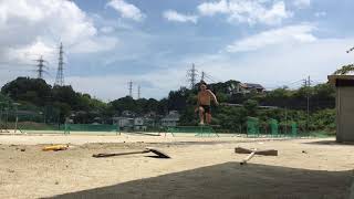 【三段跳】練習動画 10歩助走 13m30cm