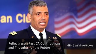 GEN Brooks Reflecting on Past CA Contributions and Thoughts for the Future