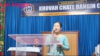 Sikom twi bang , Singer 🎙️ Ng.Sana Kipgen,KWS B Tuesday worship service 2023.