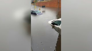 Vehicles underwater as flooding hits southern UK | AFP