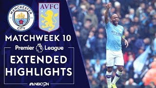 Manchester City v. Aston Villa | PREMIER LEAGUE HIGHLIGHTS | 10/26/19 | NBC Sports