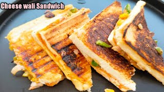 Sandwich recipe|How to make cheese sandwich at home |Cheese sandwich|Cheese sandwich recipe|Tiffin