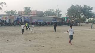 fansaha vs khojraha ke bich khaila gaya cricket match dhap bajar me