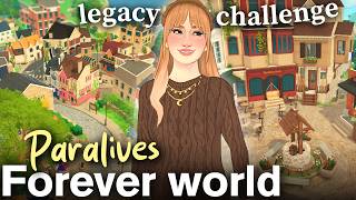 ☀️Playing A Legacy Challenge in PARALIVES! (My Paralives Forever World!)