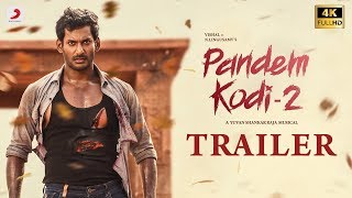 Pandem Kodi 2 Telugu Trailer | Vishal, Keerthi Suresh | Yuvanshankar Raja | N.  Lingusamy