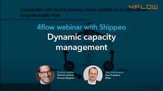 Dynamic capacity management - 4flow webinar with Shippeo