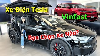 2VC NÔNG DÂN lái thử xe TESLA MODEL Y, xe điện VINFAST ở đâu so với TESLA?  🇨🇦1689》 Cuộc Sống Canada