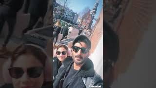 Hina Altaf & Agha Ali in Amsterdam | Hina & Agha Honeymoon | Vacations in Amsterdam