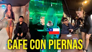 Las PARTICULARES cafeterías con CHICAS de SANTIAGO de CHILE | Cafe con Piernas ☕️ 🇨🇱
