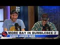 More Bumblebee AND Michael Bay Transformers Coming!