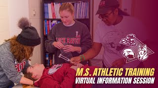 Virtual Information Session: M.S. Athletic Training (2023)