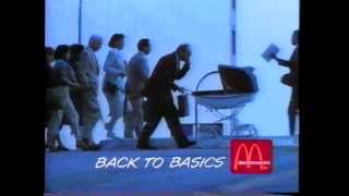 90's Ads: McDonald's Back to Basics \