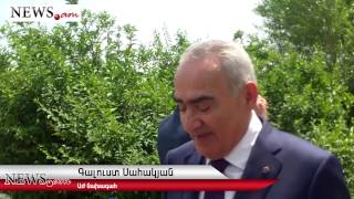 «Եռաբլուրում» վարչապետի, ԱԺ նախագահի, առաջին նախագահի ներկայությամբ բացվեց Սմբատ Այվազյանի հուշաքարը