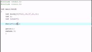 C Programming Tutorial-15 Simple Array Program By Rajat Thakur