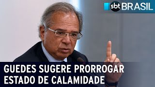 Guedes sugere prorrogar estado de calamidade para pagar auxílio de R$ 600 | SBT Brasil (01/09/22)