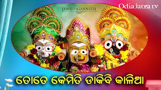 ତୋତେ କେମିତି ଡାକିବି କାଳିଆ ⭕❗❗⭕ odia bhajan song//Tote Kemiti Dakibi Kalia//#odia #bhajan