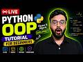 🔥 Python Developer Series #5 | Python OOP, Classes, Objects, init & self | Learn Python Live