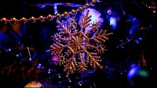 [10 Hours] Christmas Tree Decorations and Lights Video \u0026 Music Jingle Bells [1080HD] SlowTV