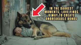 A baby and an abandoned dog two lost souls one incredible bond | Dog stories | Heartwarming stories