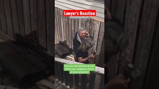 Man uses sledgehammer to take down his neighbor’s fence. Who’s liable? Attorney Ugo Lord reacts!