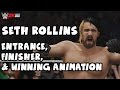 WWE 2K16 Seth Rollins - Entrance, Finisher, & Winning Animation (1080p Xbox One)