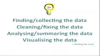 Tips and tricks for data-driven journalism starters
