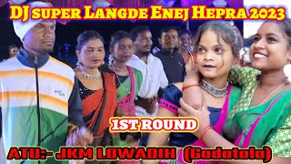 lowadih dj langde enej competition//  DJ Langer enej 2023 // santhali traditional Dance video