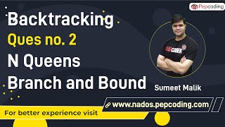N Queens Problem using Backtracking | Branch and Bound Algorithm Explained