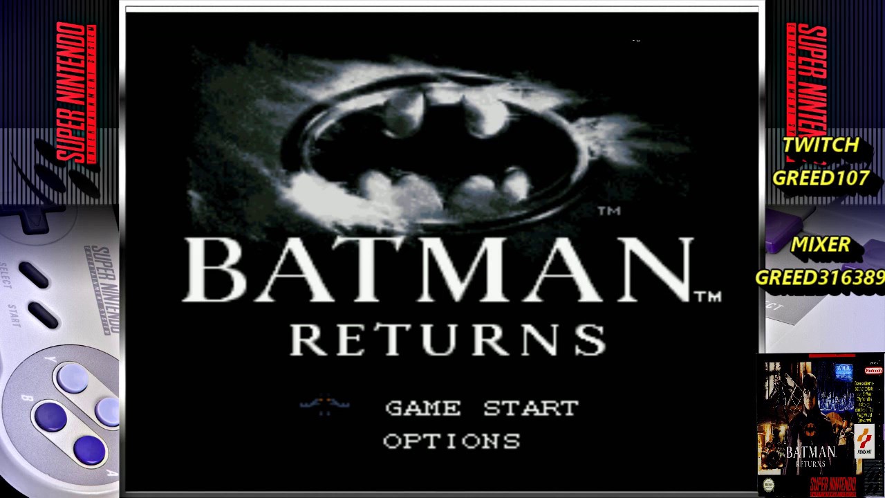 Batman Returns (SNES) Playthrough - YouTube