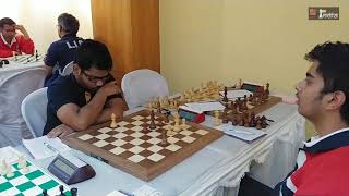 World Junior Silver medalist GM Abhimanyu Puranik was held to a draw in Same Color Bishop ending