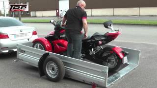 REMORQUE PORTE MOTO SPYDER CAN-AM SANS RAMPE MULTIFONCTION