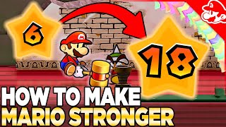 How to Make Mario STRONGER in Paper Mario: The Thousand-Year Door