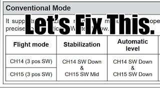 Demistifying Conventional Mode in FrSky SRx and Ethos | FrSky Stuffs