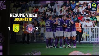 #FCNTFC Le résumé vidéo de Nantes/TéFéCé, 1ère journée de Ligue 1 Uber Eats