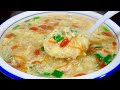 Drink more radish and egg soup in winter, learn a trick, the soup is sweet, thick and white