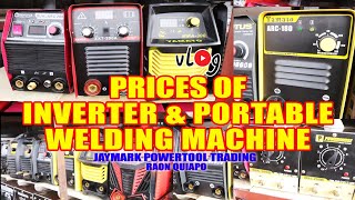 Magkano ang Inverter at Portable Welding Machine sa Raon Quiapo? ft. Jaymark Power tool Trading