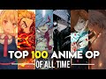 My Top 100 Anime Openings of All Time