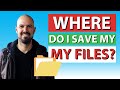 Should I store my files online in Google Drive or locally on my PC? #googledrive
