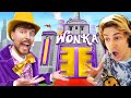 xQc Reacts to 'I Built Willy Wonka's Chocolate Factory!' | MrBeast