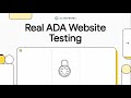 How to Test a Website for ADA Compliance