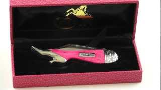 Colt Lady Pink Leg Knife CT377