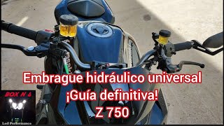 Embrague hidráulico en Kawasaki Z750