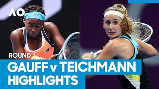 Coco Gauff vs Jil Teichmann Match Highlights (1R) | Australian Open 2021
