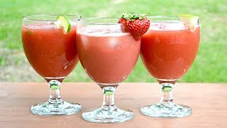 3 REFRESHING RAW ALKALINE ELECTRIC WATERMELON DRINKS