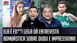 "A Leila DESMORALIZOU COMPLETAMENTE o Dudu! É SURREAL como..." ENTREVISTA sobre Palmeiras e Cruzeiro