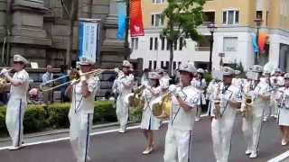 Yokohama Parade 2014 横浜税関音楽隊 Yokohama Customs band